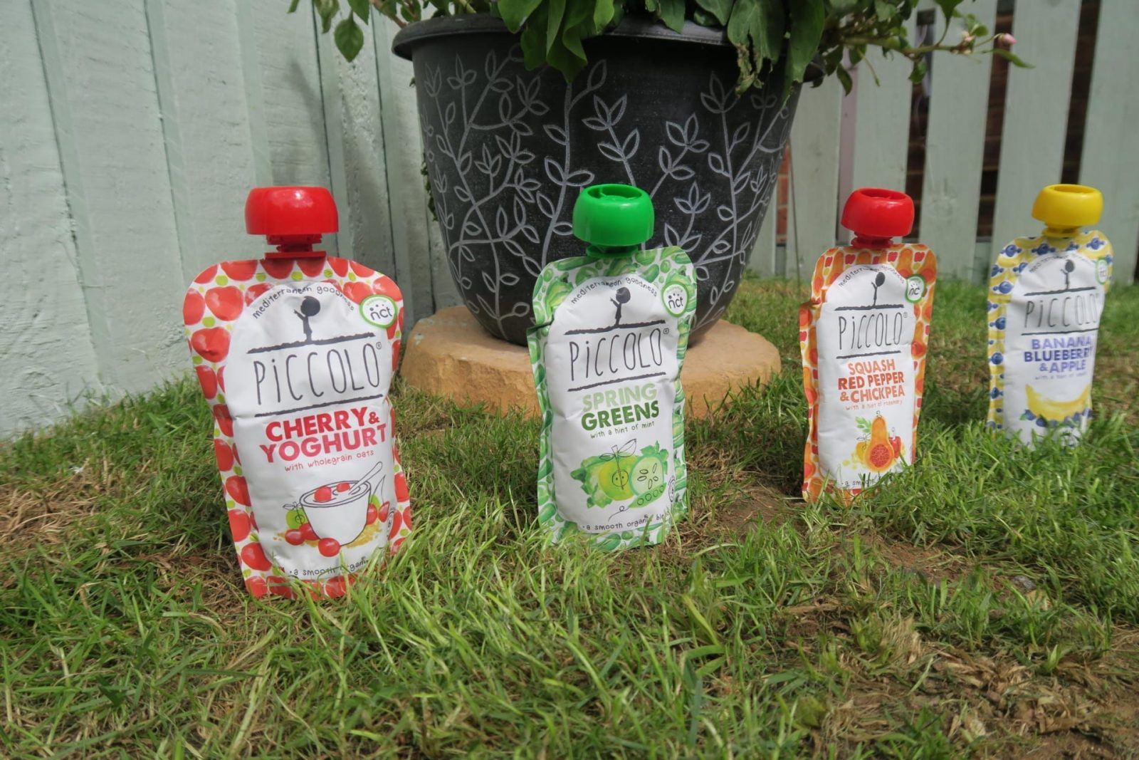 Piccolo organic baby food pouches