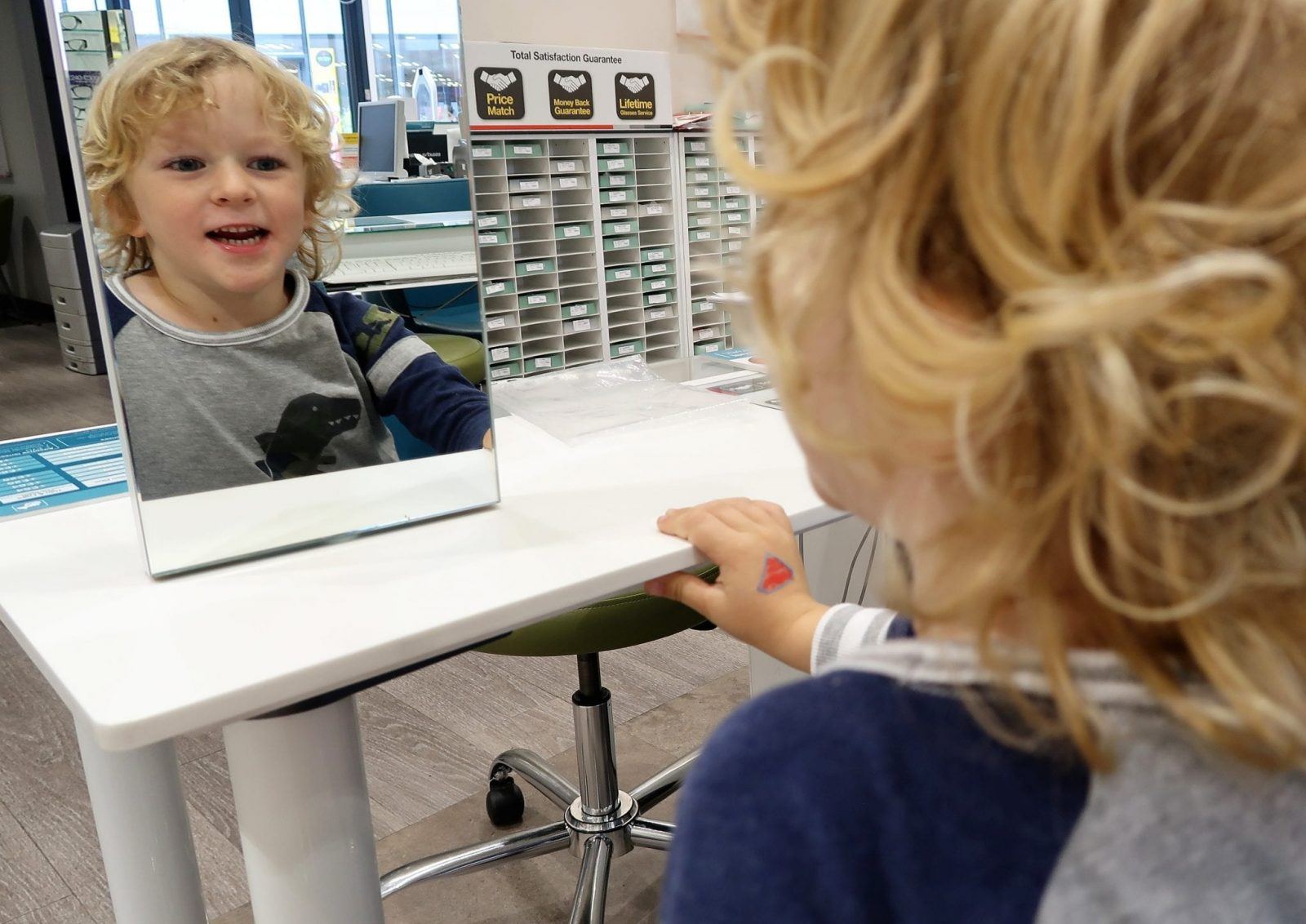Child's First Eye Test With Vision Express