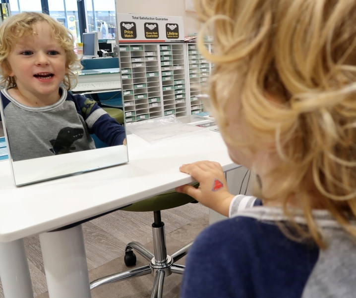Child’s First Eye Test With Vision Express