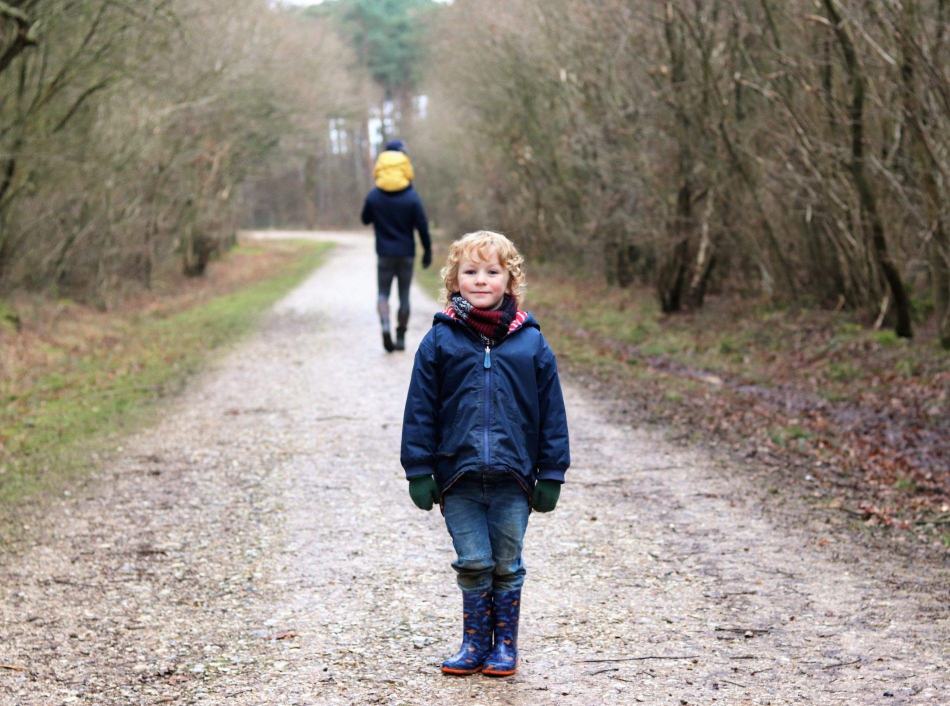 Winter walks as a family of 4 Living Arrows