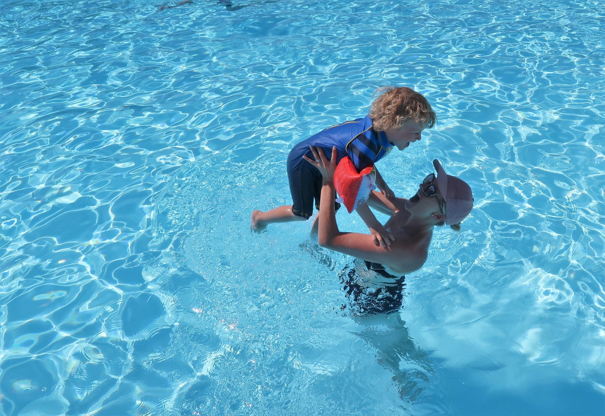 Learning To Swim At 4 years Old Lara Joanna Jarvis