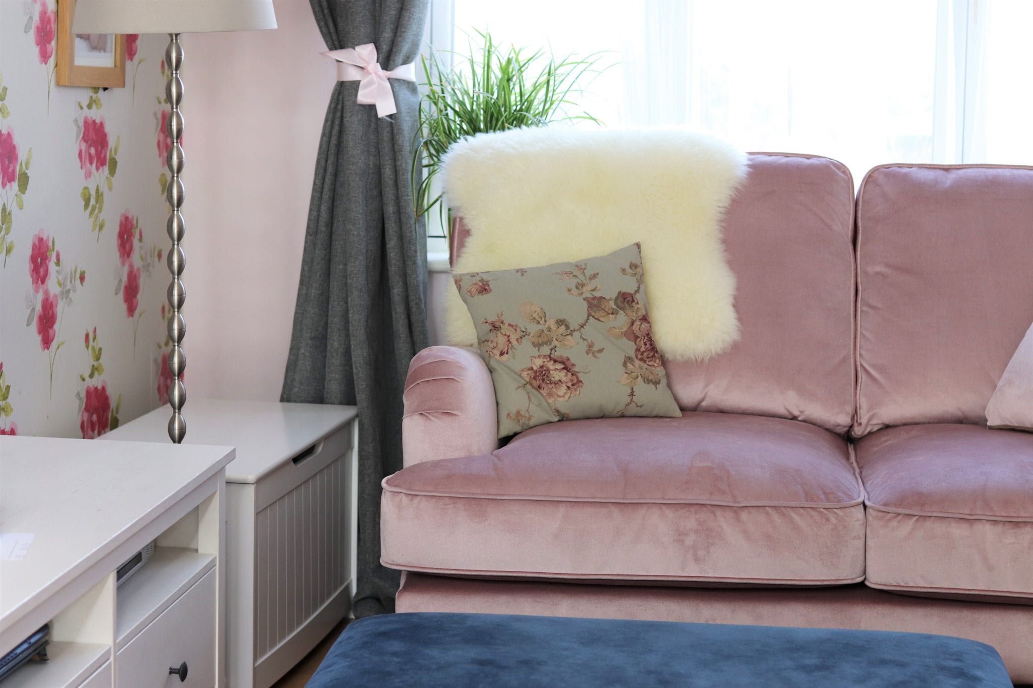 Redesigning Our Living Room With A Pink And Blue Sofa Lara Joanna Jarvis Redesigning Our Living Room With A Pink And Blue Sofa Lara Joanna Jarvis