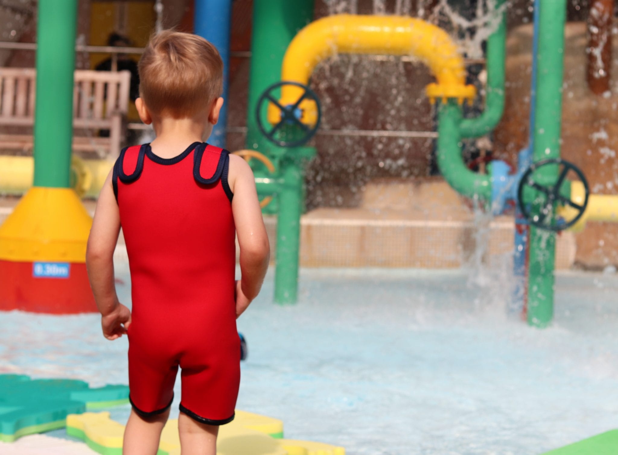 Swimming At Splash Landings Hotel, Alton Towers With Konfidence. Lara Joanna Jarvis