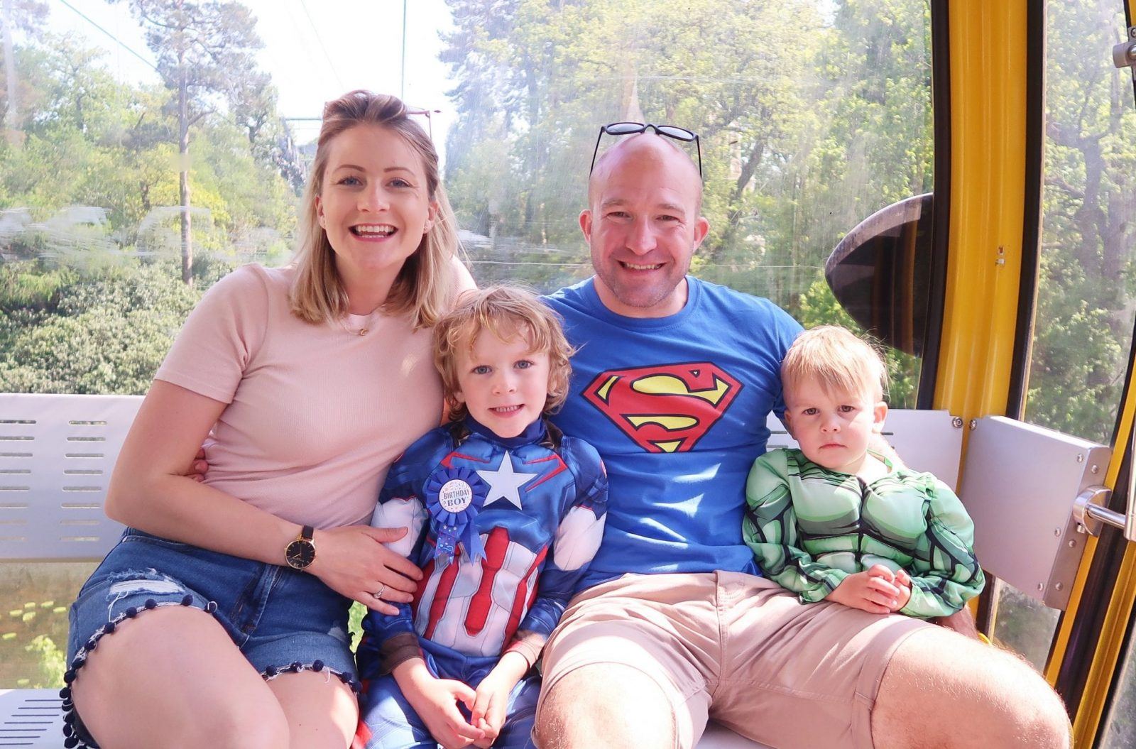 favourite moments of 2018 family of four on a day out