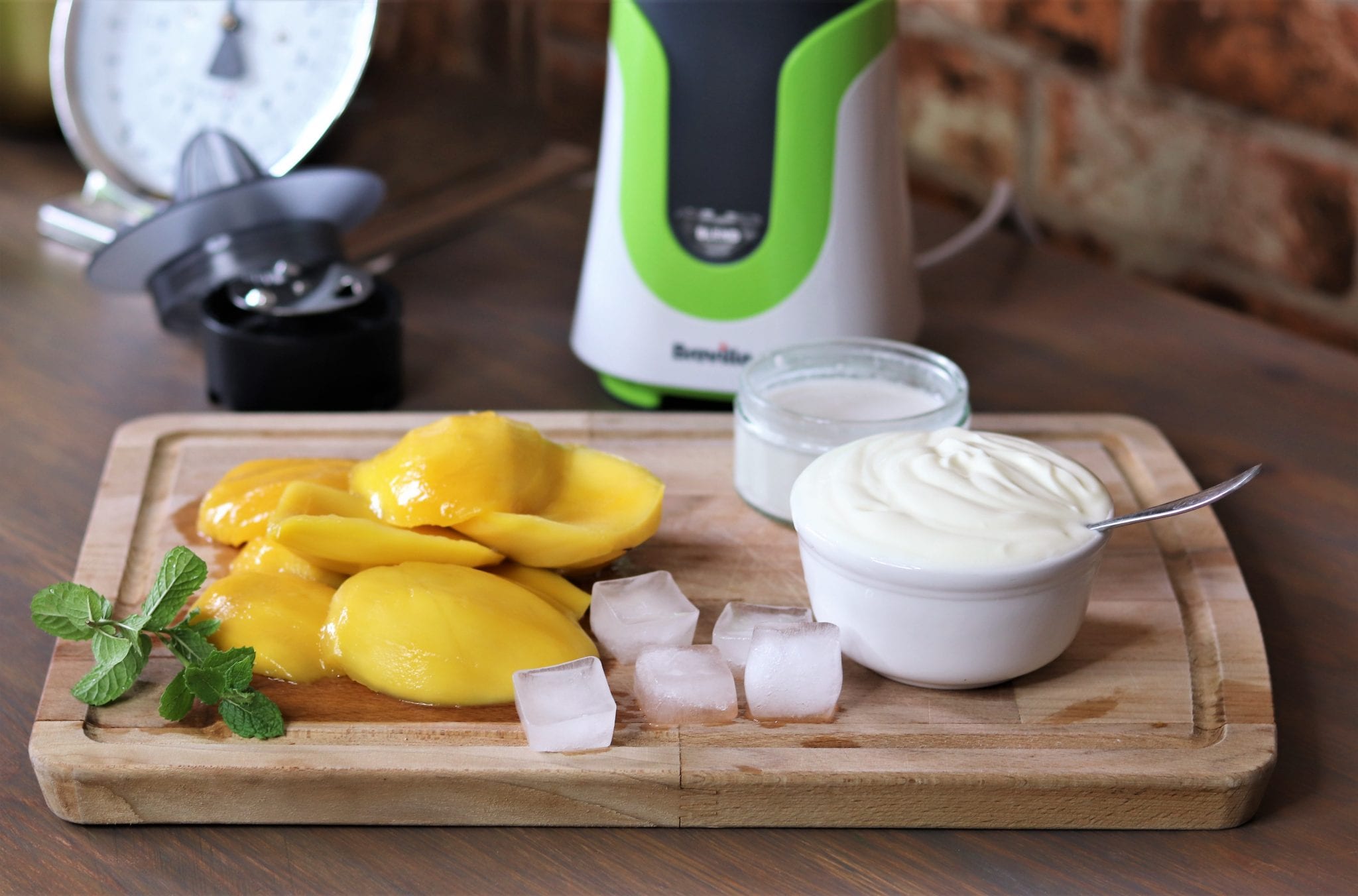 Refreshing Mango Lassi Blended Drink Lara Joanna Jarvis
