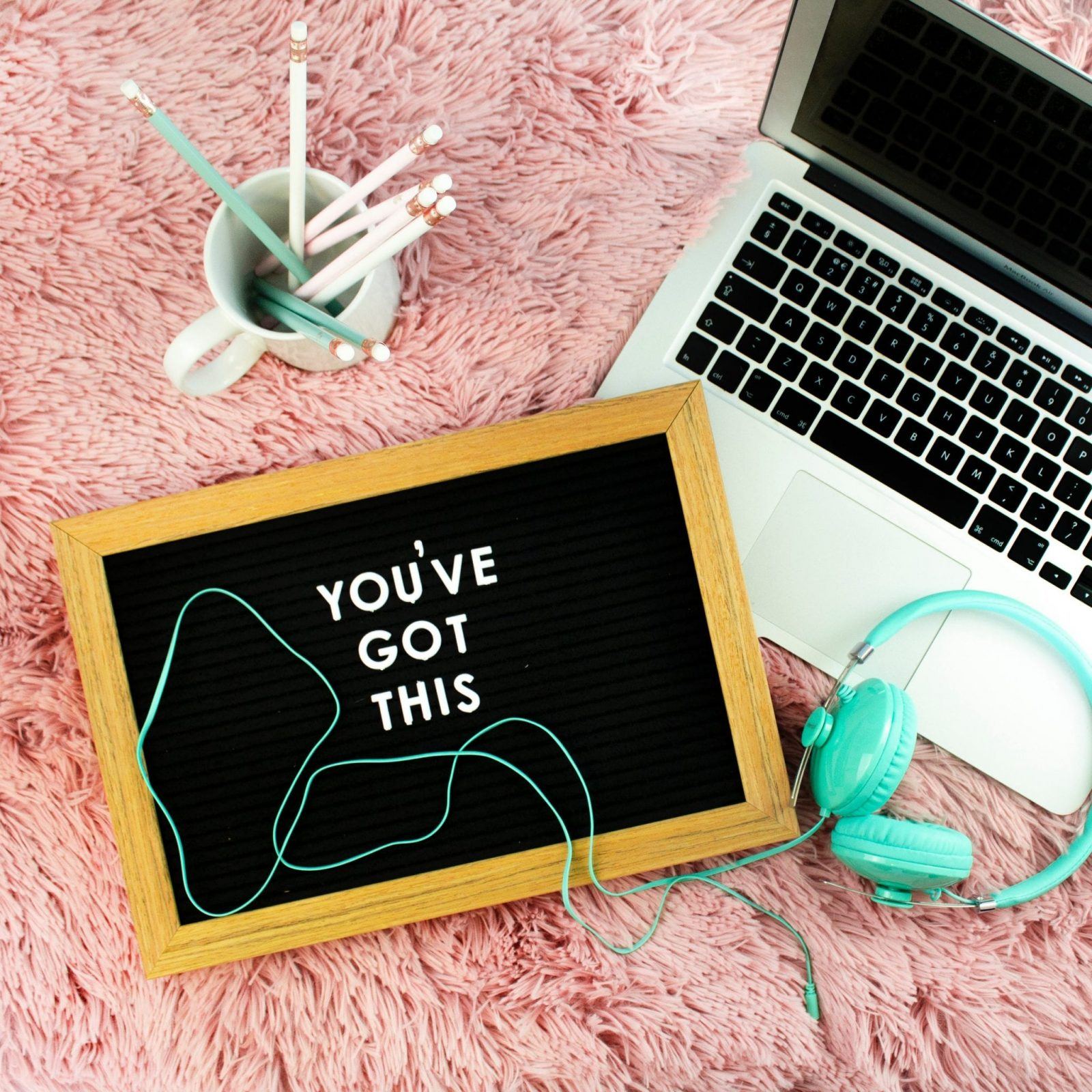 ways to deal with summer burnout when you work for yourself letter board that reads you've got this