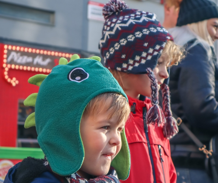 Christmas Family Day Out In Leicester Square.