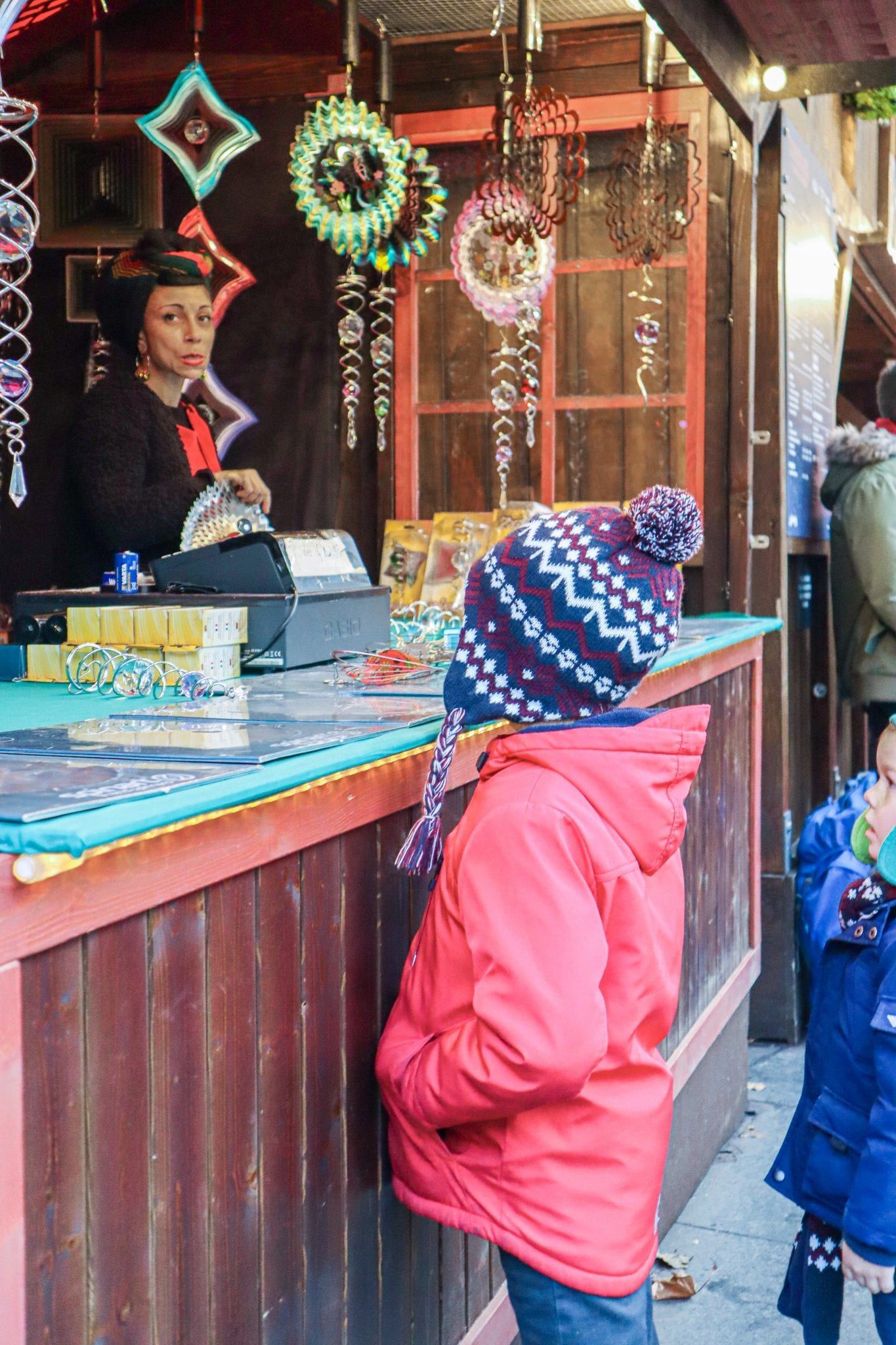 Christmas Family Day Out In Leicester Square. Lara Joanna Jarvis