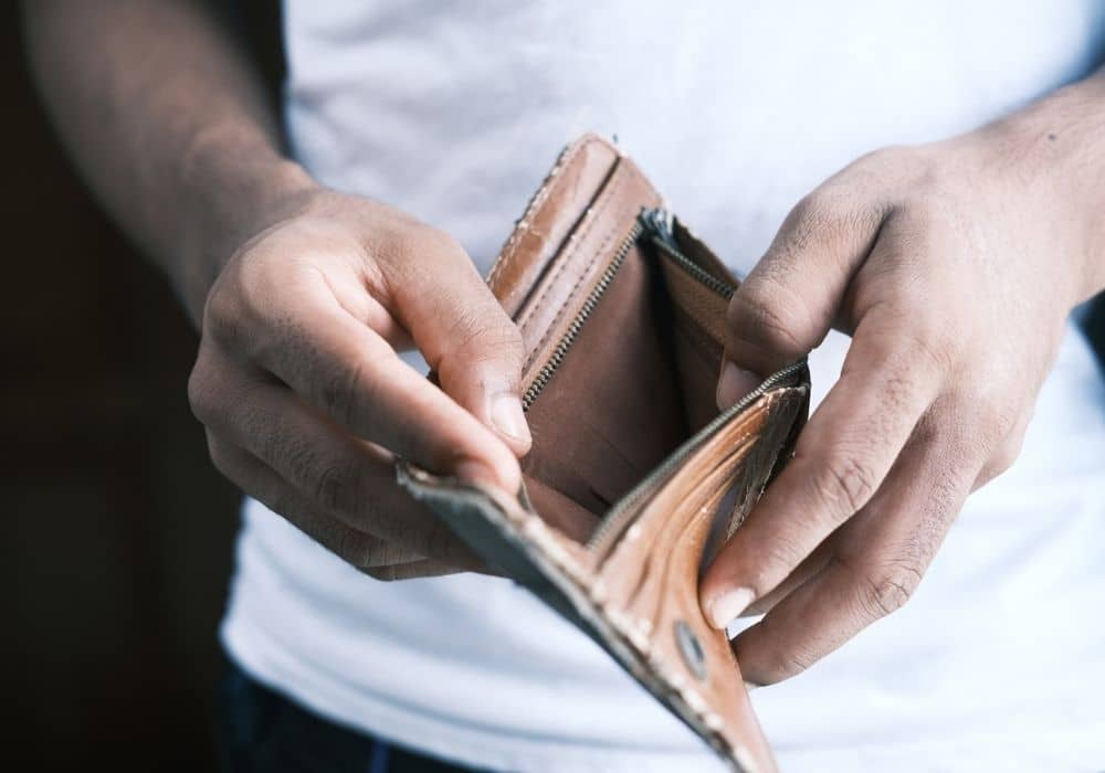 empty wallet