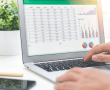 Monthly Budget Tracker (Green). Budget Your Money, Track Savings, Payments & Debts